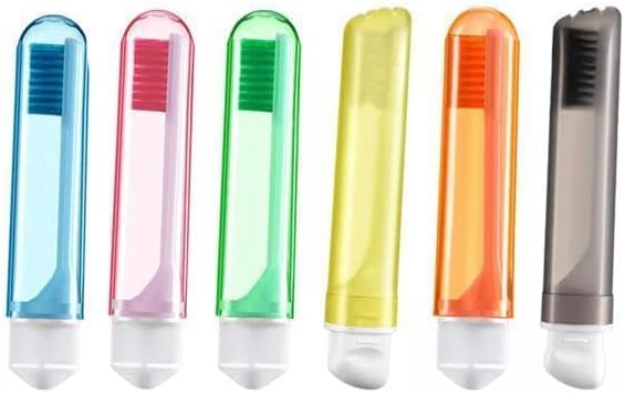 KAIYUEMAOYI 4x 5 Pieces Travel Toothbrush Head Cap Toothbrush Head Toothbrush Practical Cover Suitable for Outdoor Activities