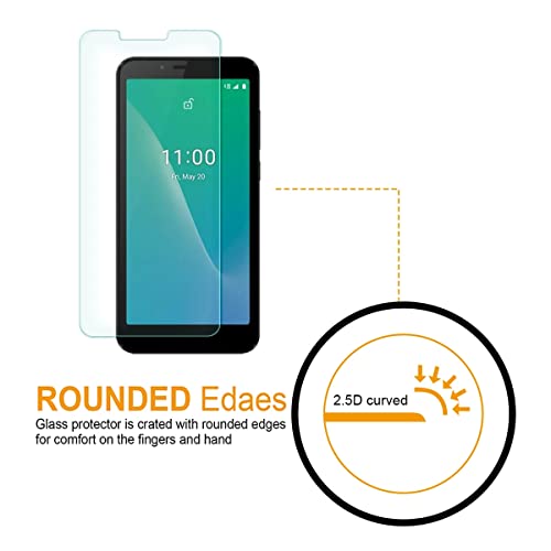 (2 Pack) Supershieldz Designed For Schok Volt Sv55 Tempered Glass Screen Protector, Anti Scratch, Bubble Free #TOP3