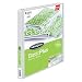 Wilson Jones Print Won't Stick Flexible Poly Round Ring View Binder, 60 Sheet, Letter Size, Customizable, White (A7043330DA)