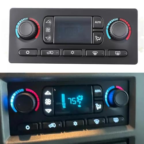 Module de commande de température pour climatisation de GMC Yukon 2004 - 6
