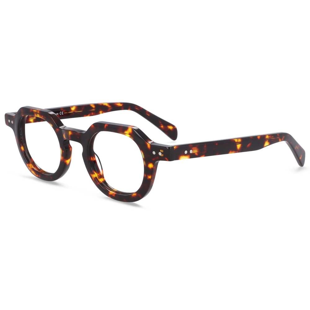 Retro lekkie octanowe oprawki do okularów męskie damskie okulary
