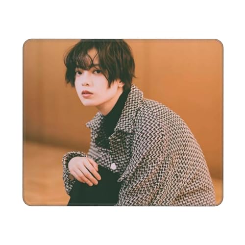 高耐久性 平手友梨奈 (13) 滑り止めマウスパッド 25x30cm ポリエステル & ゴム素材 オフィス・ゲーム・学習用 ゲーミングマウスパッド