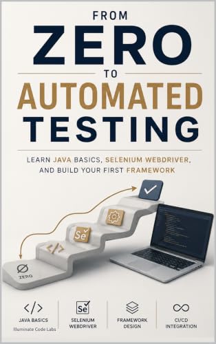 From Zero to Automated Testing: Learn Java Basics, Selenium WebDriver, and Build Your First Framework