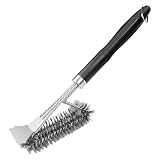 Newpop Brosse de nettoyage 3 en 1 pour barbecue