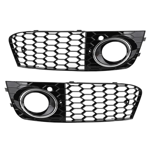 Grille antibrouillard nid d'abeille Audi A4 B8 pour remplacer cache cassé