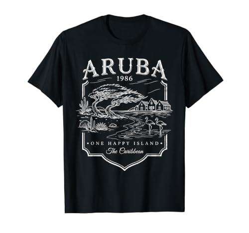 Aruba 1986 One Happy Island �r���e�[�W �J���u�C���݃X�P�b�` T�V���c
