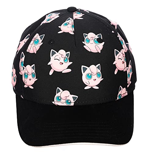 Pokemon Jigglypuff Allover Print Kids Baseball Cap Multicolored
