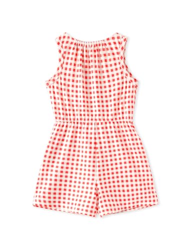 Image of Disney Princess Frozen Minnie Mouse Stitch Girls Romper With Pocket Sleeveless Jumpsuit One Piece Outfit For Toddlers & Kids