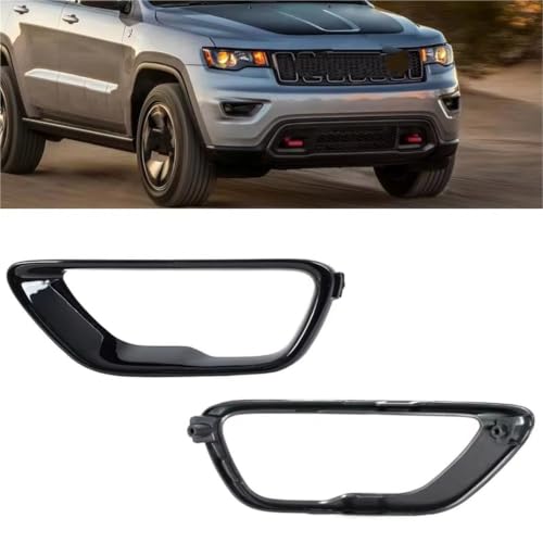Cache feu antibrouillard pour Jeep Grand Cherokee 2017-2021 cadre de protection
