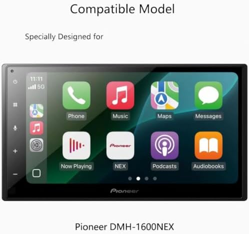 Screen Protector for Pioneer DMH-1600NEX Car Stereo Receiver — 사진 2