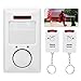 Wireless Home Security Driveway Alarm, PIR Motion Sensor Detector, 105dB Infrared Alert System Kit for Home Security