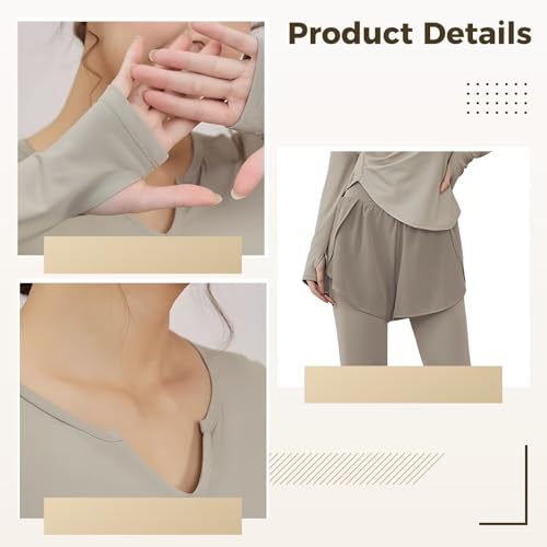 Ensemble d'exercice manches longues en polyester élasthanne S-XXL