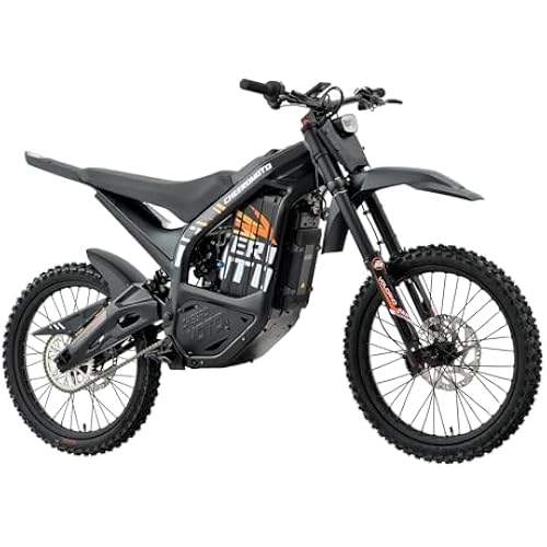 Electric Dirt Bike for Adults, 72V 8500W(Peak) – 52MPH Top Speed E-Motorcycle with 4-Piston Brakes, Off-Road Suspension, Removable Battery, Long Range, Built for Hills, Trails & Wild Terrain