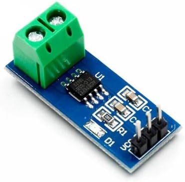 ROBODIUM ACS712 Current Sensor Module 5A | AC/DC Hall Effect Current ...