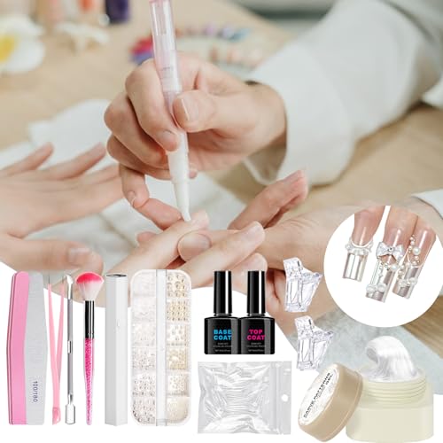 Modèles de gravure de manucure avec kit de design d'ongles 3D - 2