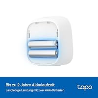 TP-Link Tapo T315 Smart Home Temperatur und Luftfeuchtigkeitsmesser,digitales Thermo-Hygrometer Innen, Raumthermometer mit 2.7'' E-Ink Display, Hochpräzisionssensor, Hub erforderlich – Ansicht 7
