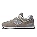 New Balance Men's 574 Core Sneaker, Grey/White, 10.5