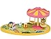 Pokemon PPM-04 Pitapoke Swing - Chespin and Helioptile