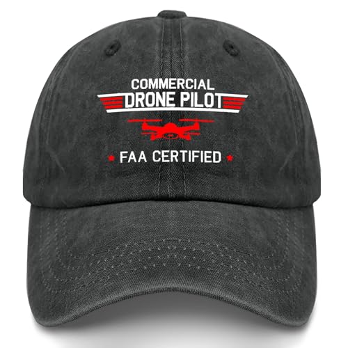 Commercial Drone Pilot FAA Certified Baseball Cap