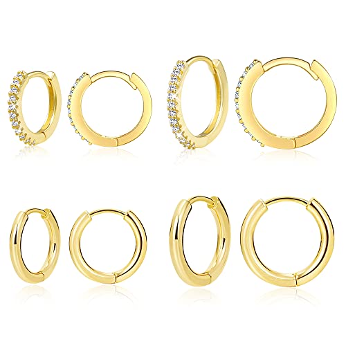 Aretes De Oro Para Niña marca ALEXCRAFT