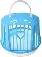 Gaiola Transporte Para Hamster e Pequenos Roedores (Azul)