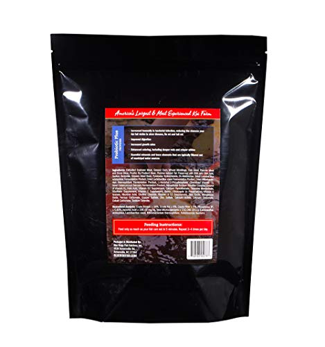 Blue Ridge Fish Food [5Lb], Probiotic Plus 3/16" Floating Pellet, Koi And Goldfish #TOP4