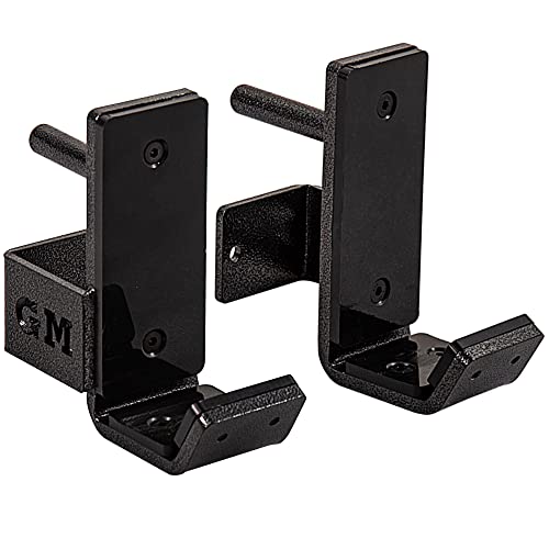 GYM MASTER Pair of GM3 Premium J-Cup Hooks with UHMW Protection - GM3 Standard J-Cup