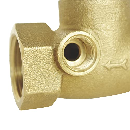 SOMATHERM FOR YOU 73-12 YOU-MM12/17 Double Bleed Stop Valve-Stem Head-Raw Brass, Grey - Image 4
