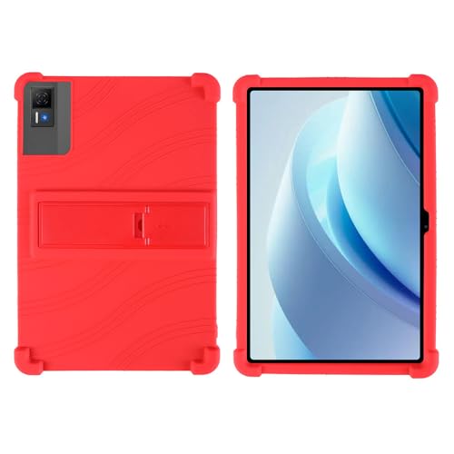 For DOOGEE U13 �P�[�X DOOGEE U13 �J�o�[�yTrocent�zDOOGEE U13 Android 16 �^�u���b�g13�C���`�P�[�X �\�t�gTPU ���߉\�ȃX�^���h�@�\�t�� ����~�� �l�����G�A�N�b�V�����\�� �\�t�g�V���R�[���J�o�[