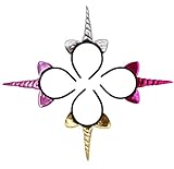 🦄 ️ Estas diademas de unicornio son de alta calidad y ofrecen el mejor valor. Las cintas para la cabeza tienen una cubierta suave para que no se claven en las pequeñas cabezas.