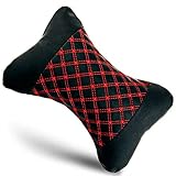 Der innere Kern des Autokissens besteht aus Space-Memory-Schaum und ist mit einem weichen Stoffkissenbezug bedeckt, um Ihren Nacken bequem zu stützen