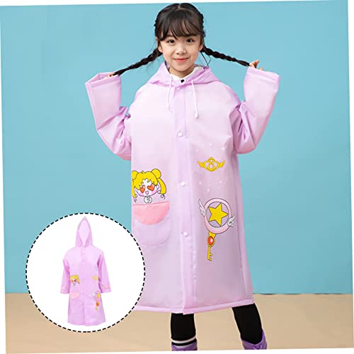 Toddmomy 4 Pçs Capa De Chuva Viagem Essencial Crianças Bata Criança Jaqueta De Chuva Jaqueta De Chuv
