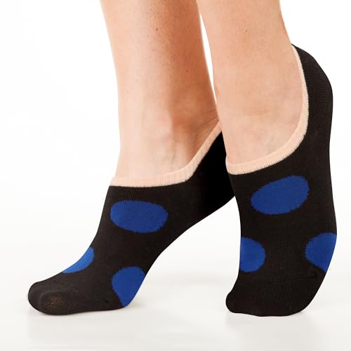 Image of Benefeet Sox Cute No Show Socks for Women Low Cut Socks for Girls Liner Invisible Socks Cotton Flat Boat Loafer Socks