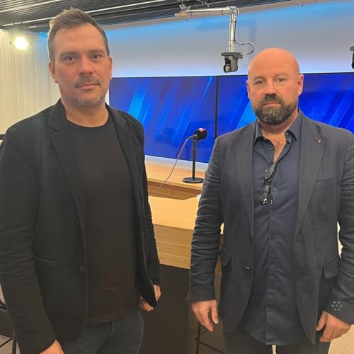 Daniel Cornesse (CSC) et Jean-Fran&ccedil;ois Tamellini (FGTB) avant la manifestation de ce 24 septembre