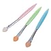 TOOGOO(R) 15 Pcs Plastic Handle Eye Eyeshadow Sponge Brushes Applicators