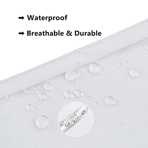 Anhope Horse Kitchen Curtains Grommet Waterproof Window Drapes With Watercolor Animal Horse Herd Running On Forest River Print Pattern Decorative Curtains For Bedroom Bathroom 2 Panels 27.5 X 39 Inch #TOP3