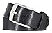 Produktbild Mytem-Gear Leder Gürtel Büffelleder kürzbar 40 mm Ledergürtel (85 cm, schwarz)