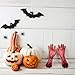 NUOBESTY Broken Hand Halloween Decoration Severed Limb Prop Realistic Bloody Dead Hand for Party Scary Home Display 11.8 Inch