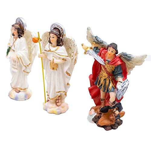 Três Arcanjos 9cm - Enfeite Resina