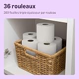 By Amazon papier toilette 3 plis, 36 rouleaux de 200 feuilles photo 3