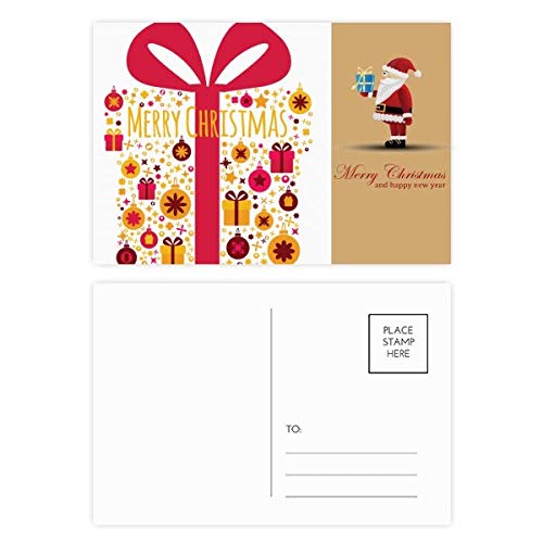 Cartes postales transparentes de Noël : lot de 20 pour cadeaux originaux