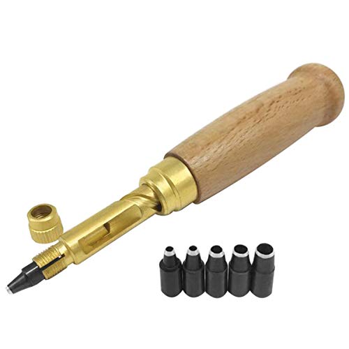 CKPSMS Marca – #KP-19082-N 1 conjunto 6 em 1 ferramenta de perfuração automática para costura de cou