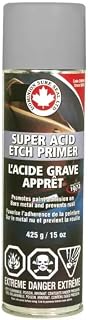 Dominion Sure Seal - Super Acid Self Etch Primer - Excellent Adhesion & Corrosion Protection - Easy to Use Paint Gun Style Pattern, Sealer to Metal Surfaces for Cars - 425 g (15 oz)