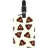  Le sac de voyage en cuir d\'unité centrale de caca de caca marque la conception personnalisée d\'étiquettes de valise