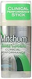 Mitchum Men's Smart Solid Unscented Antiperspirant, 2.5 oz