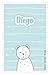 Produktbild Diego: Personalized Name Squared Paper Notebook | 6x9 inches | 120 pages: Note Book for drawing, writing notes, journaling, doodling, list making, creative writing, school notes, and capturing ideas
