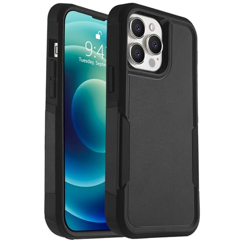 Coque de protection intégrale pour iPhone 13 Pro antichoc robuste noir