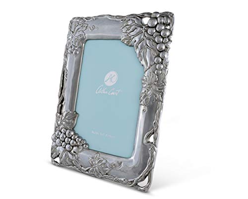 Arthur Court Designs Aluminum 5X7 Roman Grape Photo Frame #TOP2