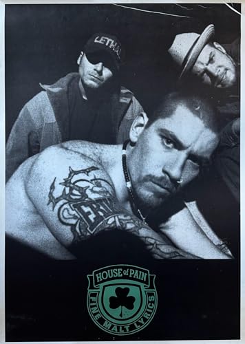 Affiche House of Pain 1992 de 61X85Cm pour déco murale rétro