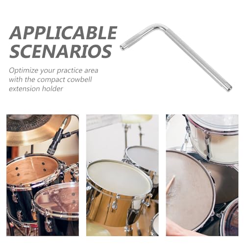 Brazo Extensor Metal para Montaje de Cowbell en Batería miniatura 3
